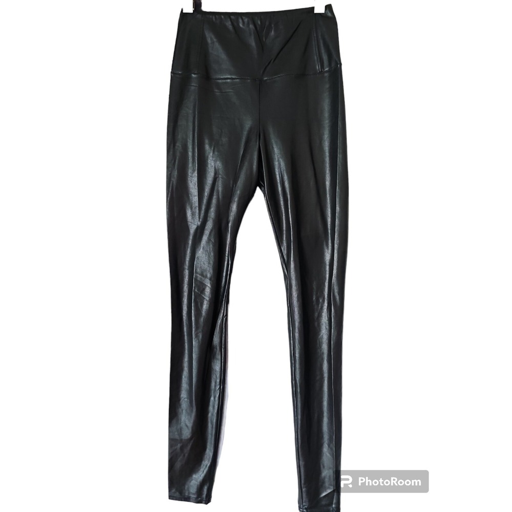 Wilfred Free Womens Ankle Length Faux Leather Leggings Pants Black Size‎ Small